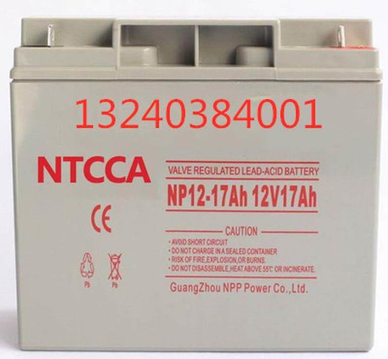 NTCCA恩科NP17-12全新蓄电池直流屏机房12V17AH UPS/EPS专用 - 图0