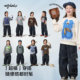 Soft denim super wear pants woobaby children's versatile large pocket jeans work trousers casual pants 26 autumn