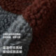 Woolly Monster woobaby ຂອງເດັກນ້ອຍ imitation lamb wool jackets ອົບອຸ່ນ baseball ເສື້ອກັນ ໜາວ ສໍາລັບເດັກຊາຍແລະເດັກຍິງ