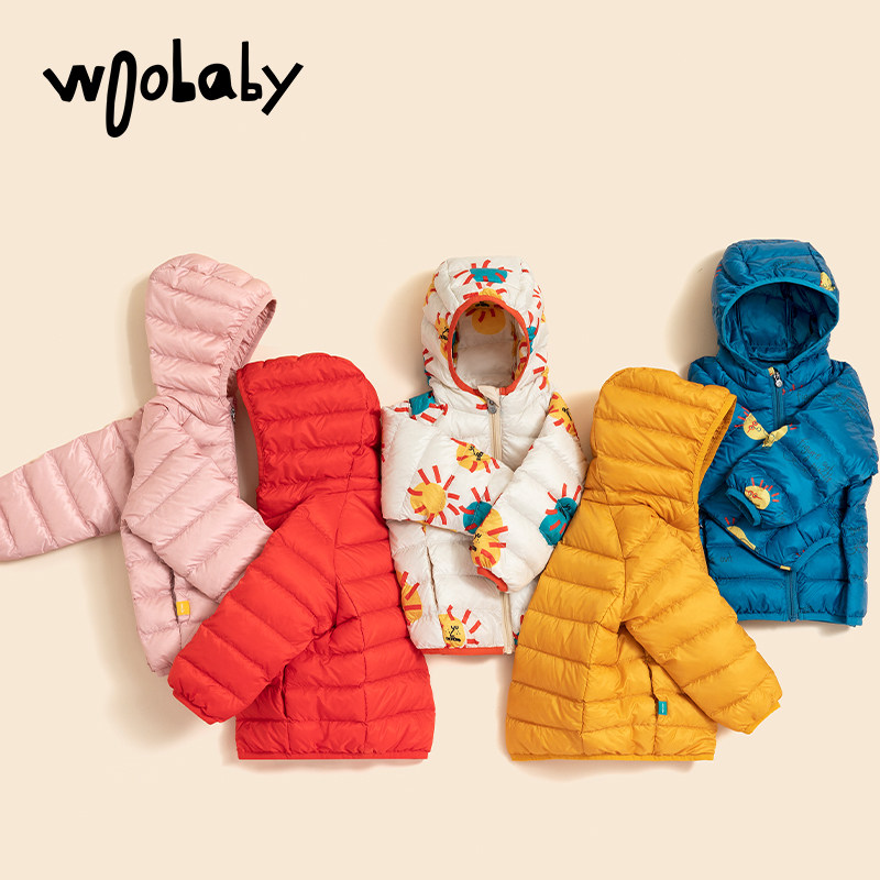 babycare童装woobaby轻薄羽绒服 woobaby羽绒服