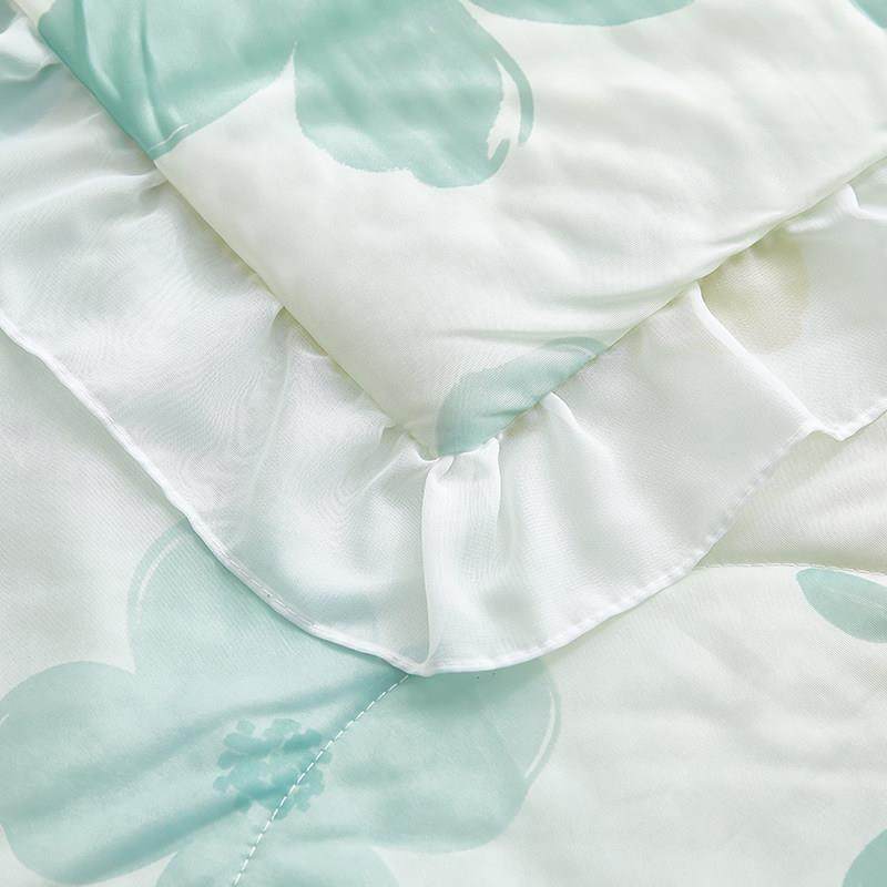 夏季乳胶凉席四件套夏凉被床上冰丝席空调席夏被可机洗床裙款席子,淘宝优惠券,粉丝福利购,淘宝优惠卷