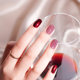 Unna (beauty) lady glue annual meeting must-have new burgundy series nail salon special phototherapy glue flash glue