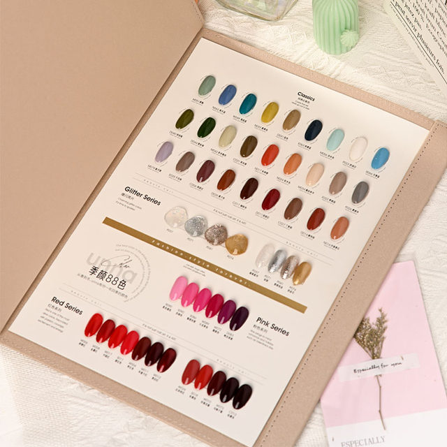 UNNA Season Color 88 Color Nail Polish Set Summer Fruit Series