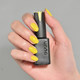 Unna high saturation yellow 2024 new high-end solid color Naples yellow nail polish