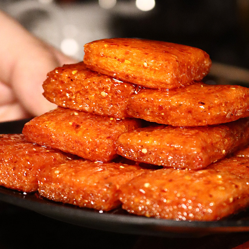 馋小赖大刀肉辣条大礼包8090后儿时怀旧麻辣素肉辣味小零食小吃