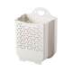 Foldable large-size dirty laundry basket plastic wall-mounted dirty laundry basket home bathroom storage basket bathroom gap laundry basket