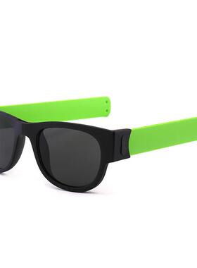 啪啪镜手环眼镜折叠太阳镜新款男女通用眼镜时尚墨镜开车驾驶眼镜