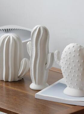 陶瓷仙人掌摆件植物仙人球家居摆件客厅装饰定制