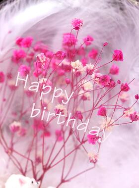 直销永生花玻璃罩星星灯摆件干花小夜灯生日礼物创意学生礼品定制