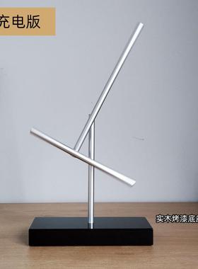 工厂实木底座混沌摆 钢铁侠永动机模型 家居创意摆件生日礼物定制