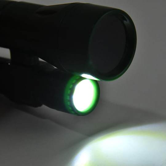 Multifunctional laser pointing lighting flashlight portable led children's monocular telescope light toy