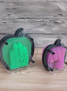 新款3d百变针画三维针雕克隆塑料手模手印 创意装饰工艺礼品定制