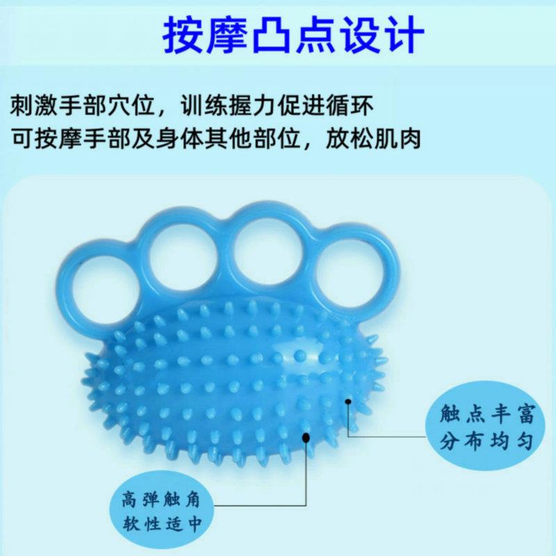 康复训练分指握力球按摩老人锻炼器材部手指力量圈握力器中风偏瘫-图1