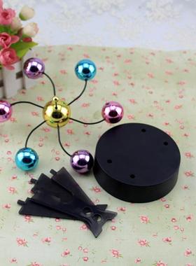 金属架创意彩球永动仪 摇摆器创意居家摆设摆球定制