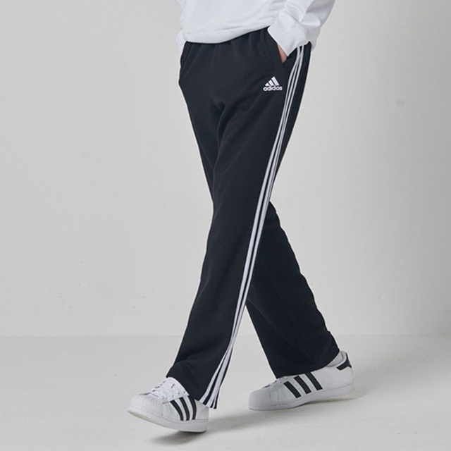 Adidas Adidas sports pants male spring and autumn pants trousers long pants pants guard pants black pants children