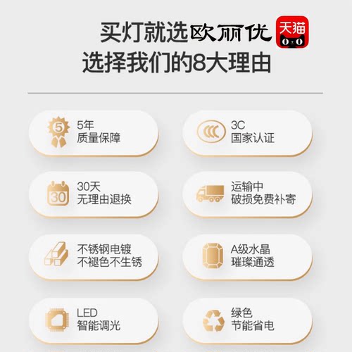 楼梯灯别墅复式楼客厅大吊灯楼梯间旋转轻奢水晶灯楼梯长吊灯A3 - 图3