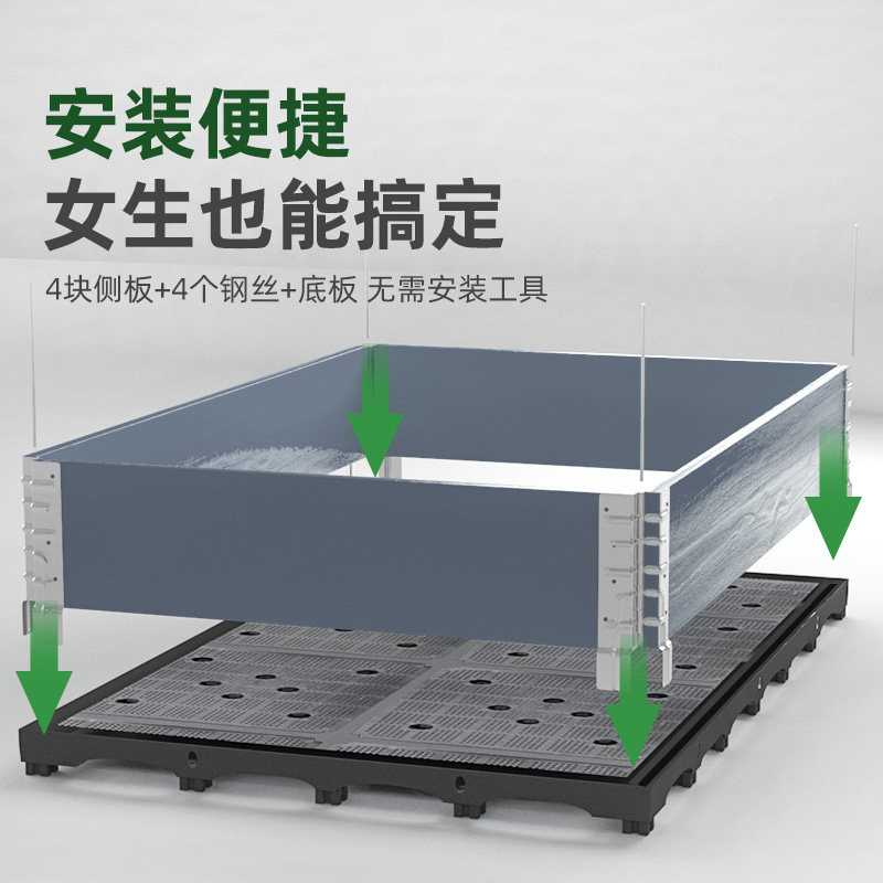 防腐木花箱户外庭院种菜盆室外长方形大花盆阳台蔬菜种植专用箱,淘宝优惠券,粉丝福利购,淘宝优惠卷
