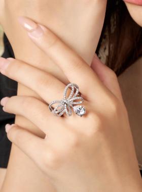 【新品首.发】小香风蝴蝶结戒指