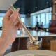 18/10 Stainless steel potpourri, large mouthfuls of porridge, small soup shell