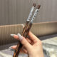 Coconut wood floral shell chopsticks for household use high-end chopsticks hot pot long chopsticks fried high-temperature resistant chopsticks for household use