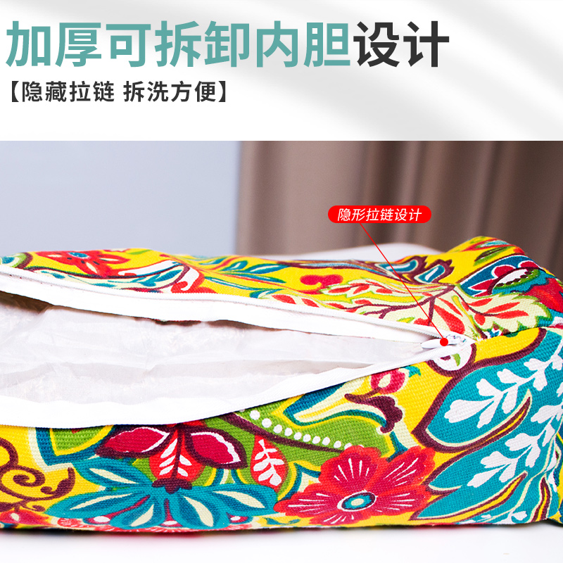 艾草枕虎头枕艾草睡眠护颈椎枕艾灸枕头老虎枕夏季枕头凉枕凉席枕 - 图2