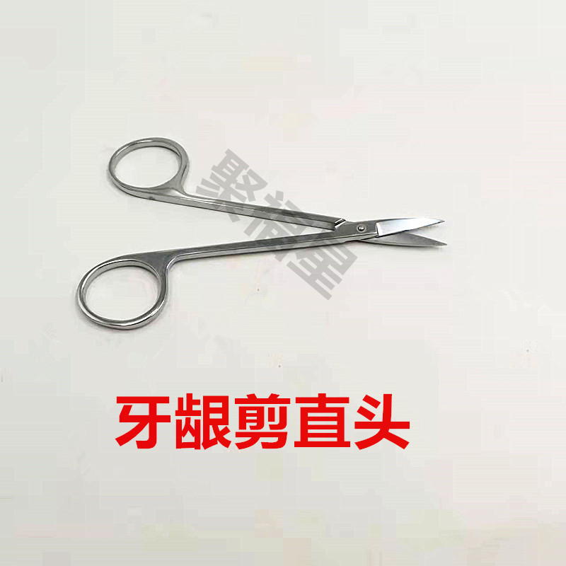 牙科材料牙龈剪上海康桥牙龈剪剪子剪刀小剪拆线手术剪-图2