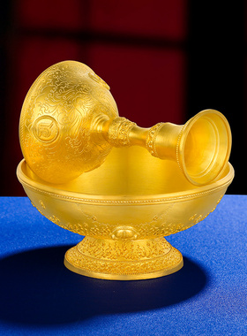 S990纯银镀金护法杯烈焰纹护杯家用供具用品小号迷你供酒护杯8cm