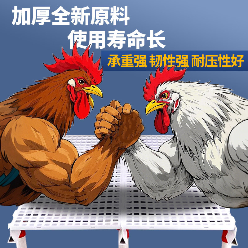 鸡粪漏粪板养鸡网格板鸡笼塑料垫网鸡鸭鹅窝拉屎板鸽子鸵鸟舍脚垫,淘宝优惠券,粉丝福利购,淘宝优惠卷