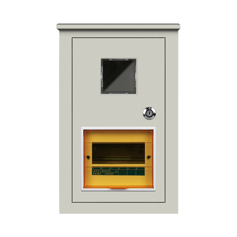 单相电表箱220V家用明装一户室外防水电表箱出租房定制户外电表箱 - 图3