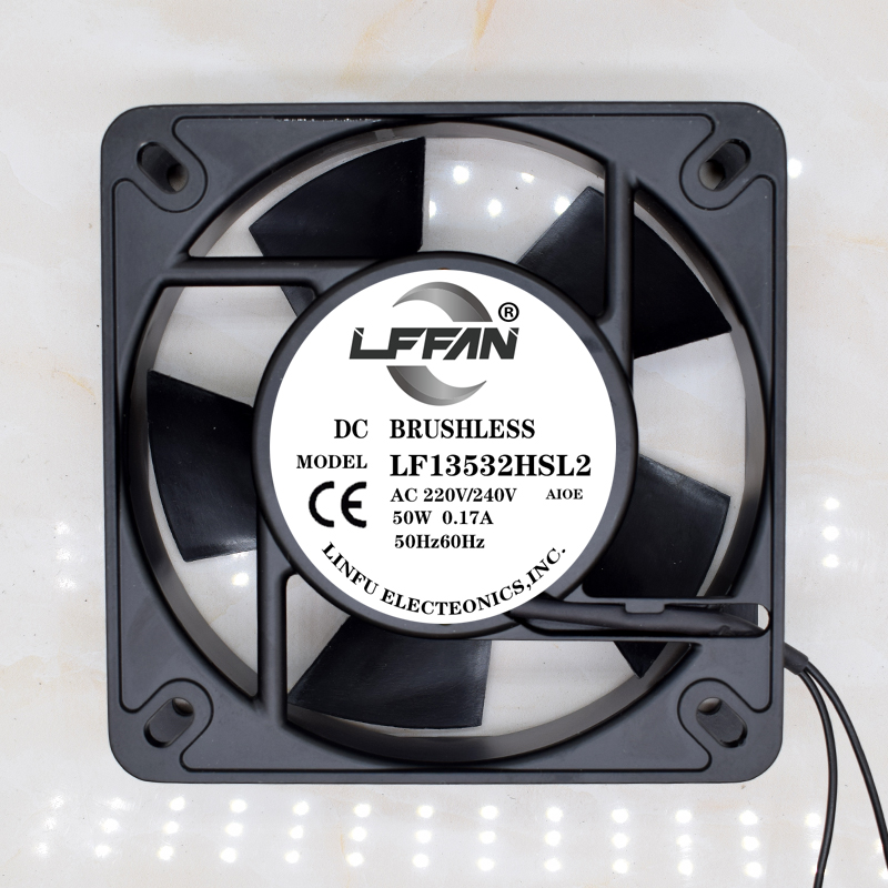 LFFAN 125FZY1/2/3-S 110V/220V380V 50Hz 13532轴流机柜散热风扇 - 图3