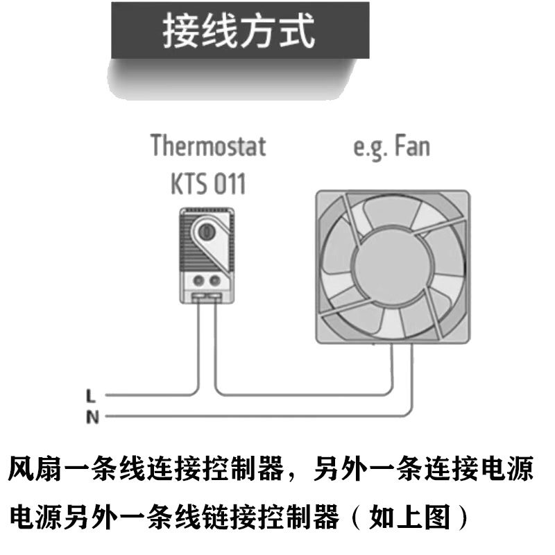 LFFAN多种规格尺寸220v机柜配电箱机械式控温双滚珠散热防尘风机 - 图1