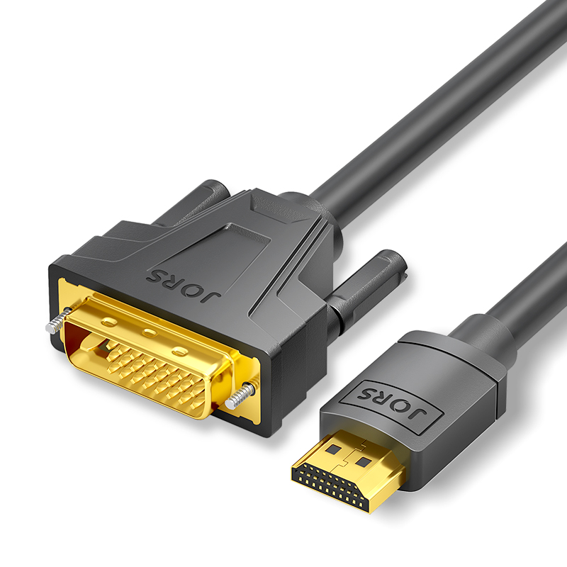 匠视 hdmi转dvi连接线笔记本显示器4K高清互转接投影仪PS5/Switch - 图3