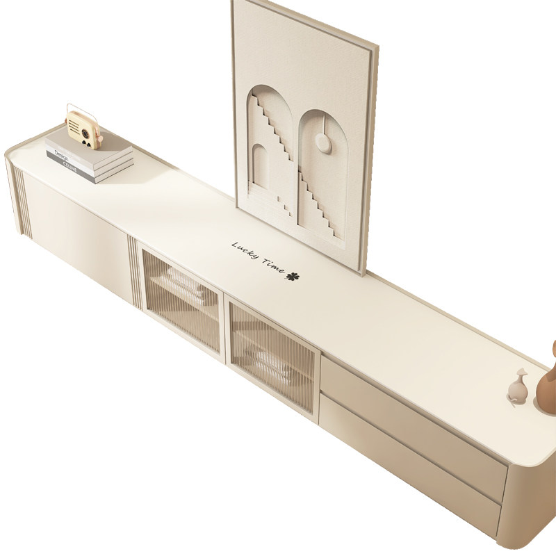 电视柜台面保护垫高级感淡奶油风桌垫餐边柜垫地柜台面垫长条桌布,淘宝优惠券,粉丝福利购,淘宝优惠卷