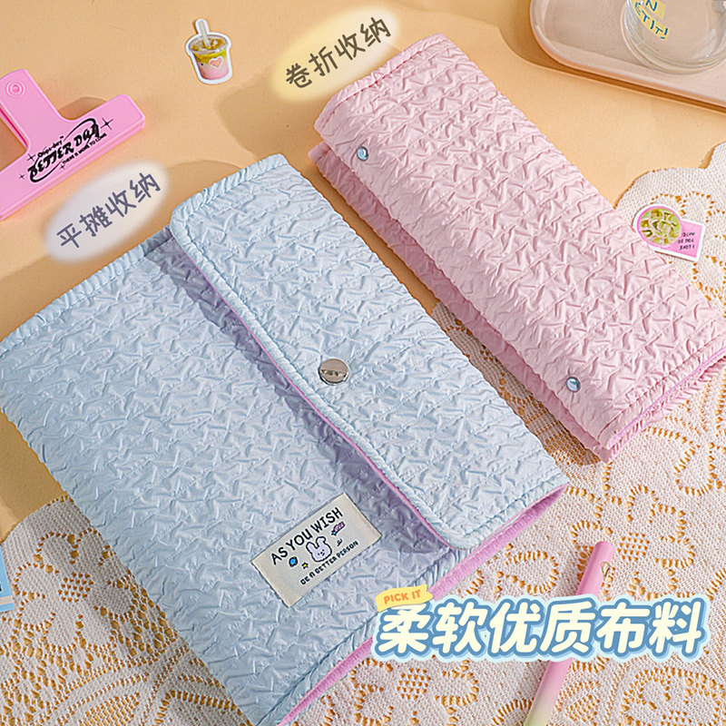 糖果色小清新孕检收纳册活页马宝宝高颜值孕妇产检记录册便携随身可折叠孕检单资料文件夹大容量ins风软皮,淘宝优惠券,粉丝福利购,淘宝优惠卷