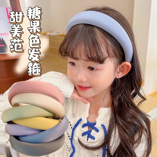 儿童发箍女童2025新款女孩压发头窟发捆不勒头发卡头饰女头箍发饰 - 图0