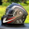 Electric vehicle winter warm full-face helmet