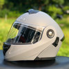 Electric vehicle winter warm full-face helmet