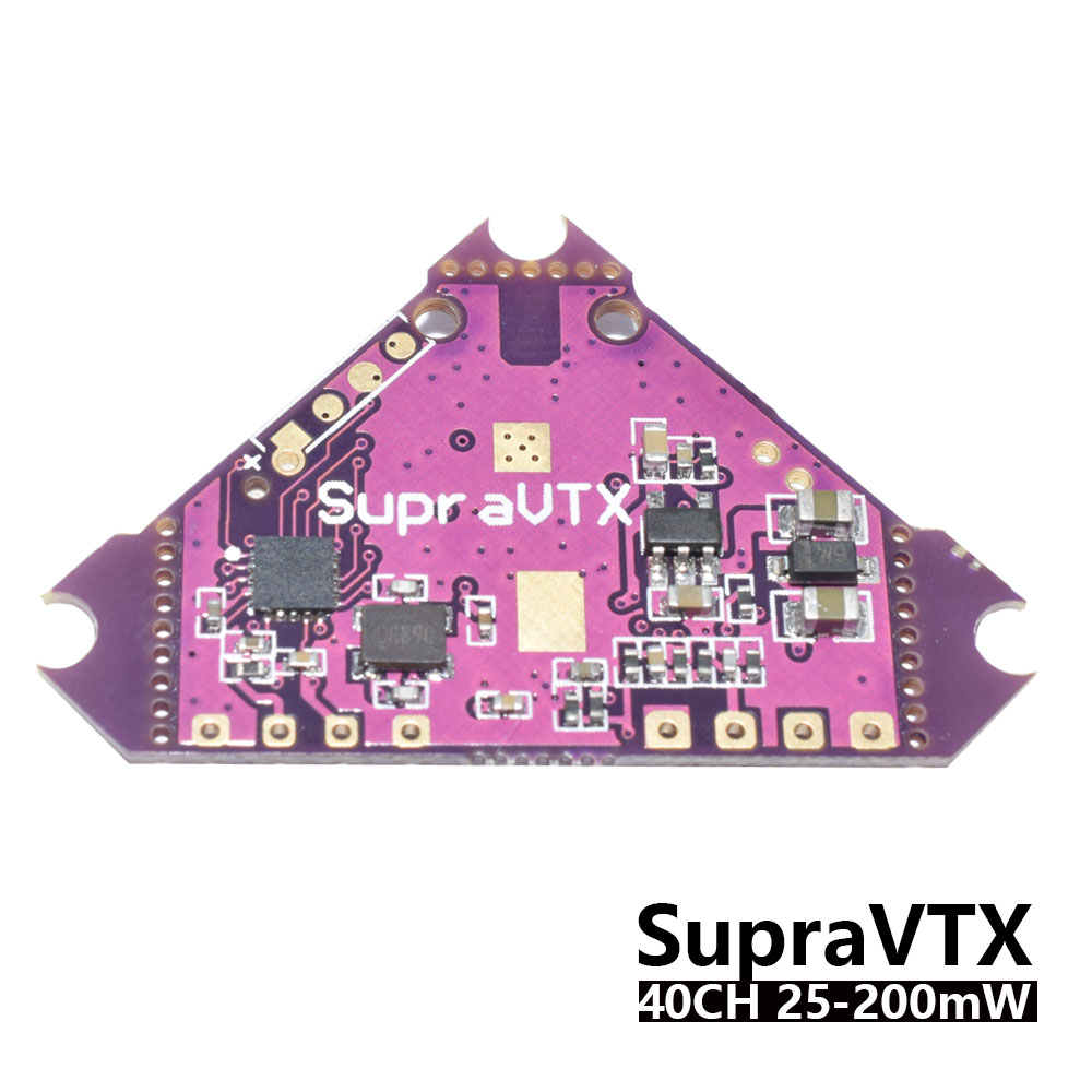 Supra-VTX 25-100-200MW功率可调OSD调参40CH 5.8G图传 - 图0