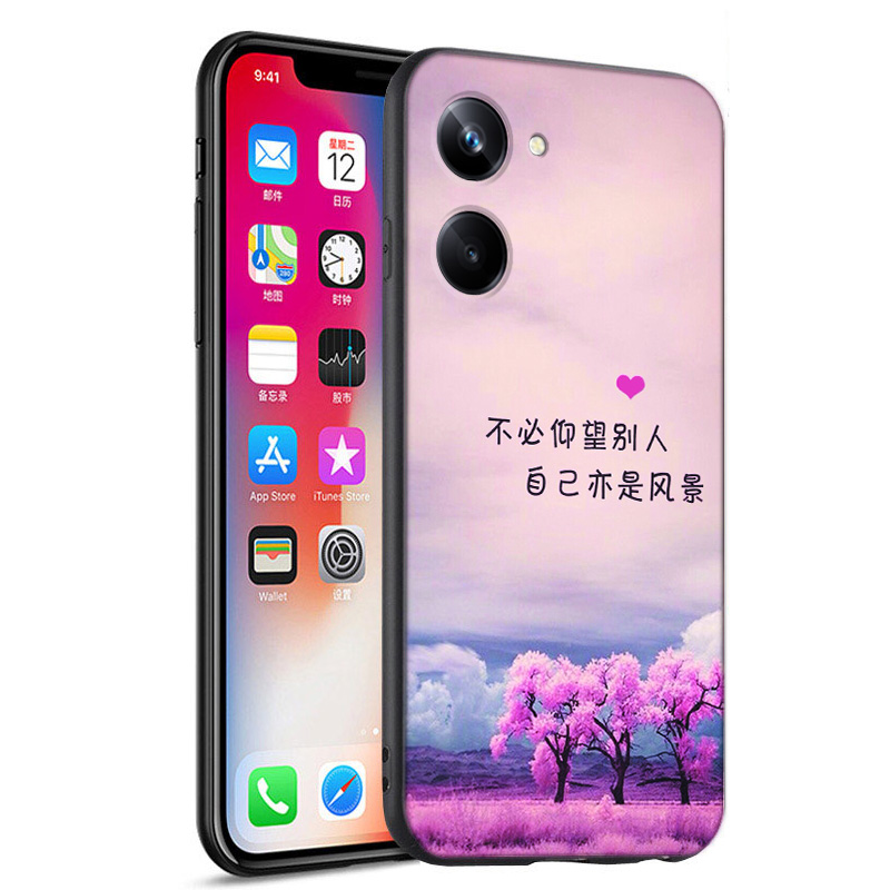 适用于realme10Pro手机壳RMX3661软壳RMX3663保护套oppo真我10pro创意卡通reame10pr男女款0pr时尚0pp0彩绘po - 图3