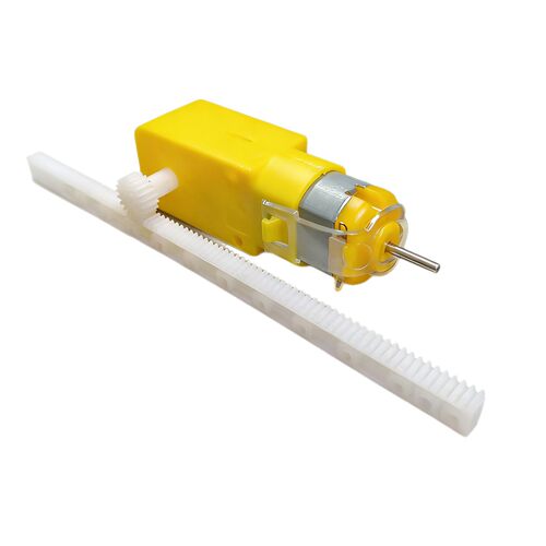 TT马达 1：48单轴1比120双轴减速箱齿轮牙箱 科教实验玩具130电机 - 图3