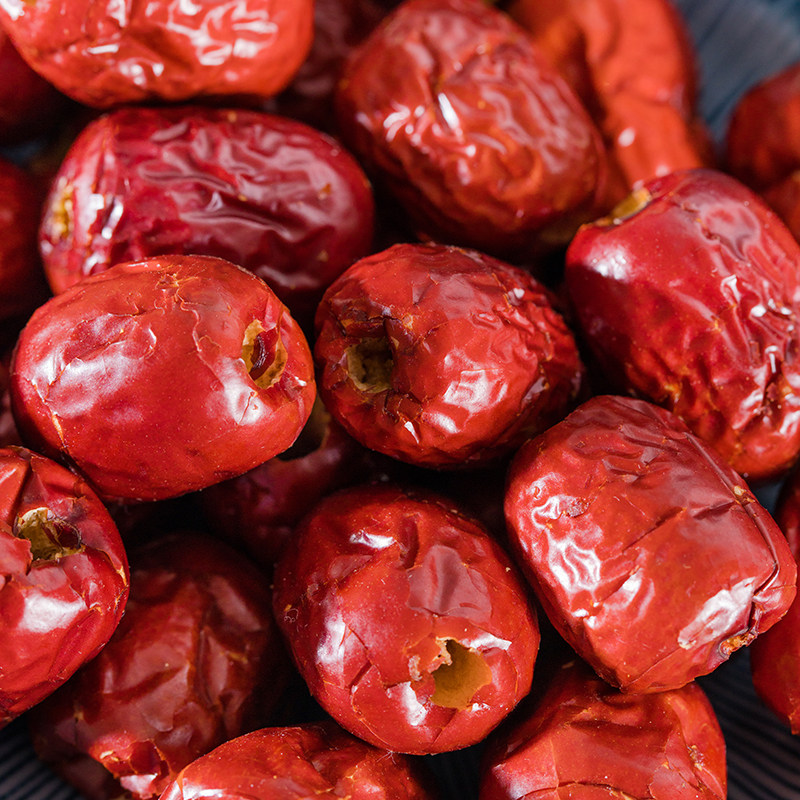 新疆无核红枣大枣2500g 红枣干吃去核灰枣奶枣专用原材料免洗包邮
