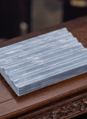 藏钰福大理石沥水香皂托置物盘