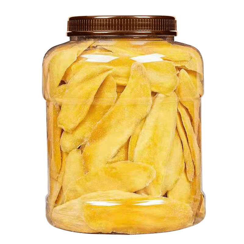 官方旗舰店即食大片纯水果干芒果干 忆嗑仁芒果干