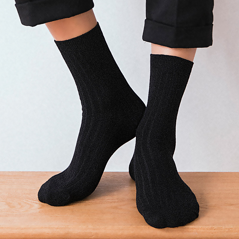 中筒夏天纯色透气长筒男士运动袜 秀蜜丽短袜/打底袜/丝袜/美腿袜