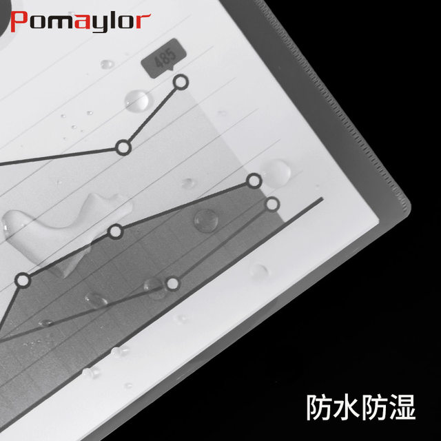 A4 transparent file bag zipper plastic waterproof
