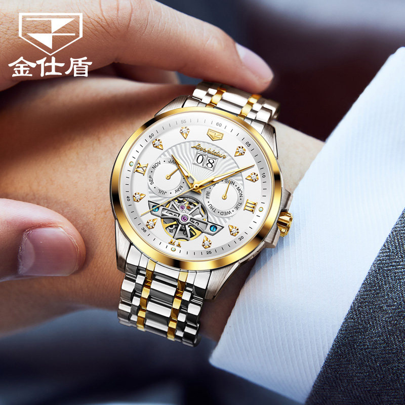 陀飞轮名牌镂空男款防水十大 卡麦仕国产腕表