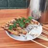 Ceiling stove bamboo skewer clip buckle anti-slip barbecue falling off