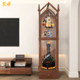 LYB Le Hundred suitable for Lego Harry Potter series Eris Magic Mirror Storage Solid Wood Display Cabinet
