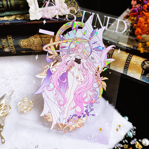 同人谷爱莉希雅德莉莎希儿琪亚娜符华周边动漫吧唧立牌色纸 - 图0