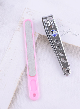不锈钢指甲刀指甲剪挫刀美甲工具套装修甲器家用修脚小礼品工具